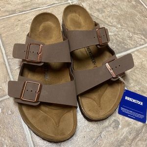 NWT Birkenstock Arizona Mocha Sz 44
